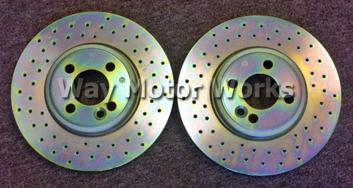 Brembo Drilled Brake Rotors R55 R56 R57 R58 R59 Cooper S - Way